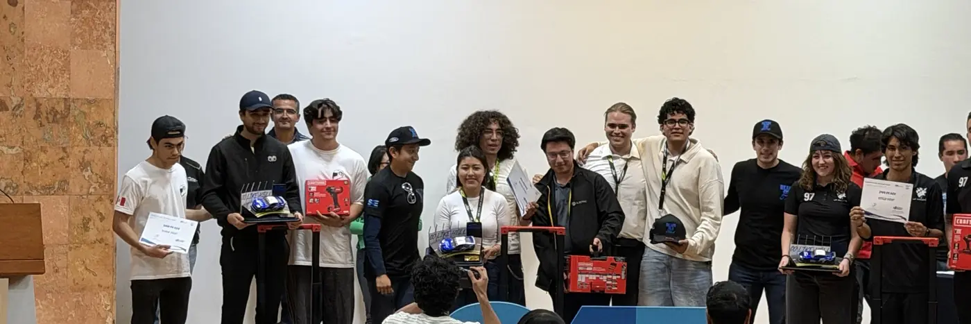 The awards ceremony of Formula SAE Mexico 2026